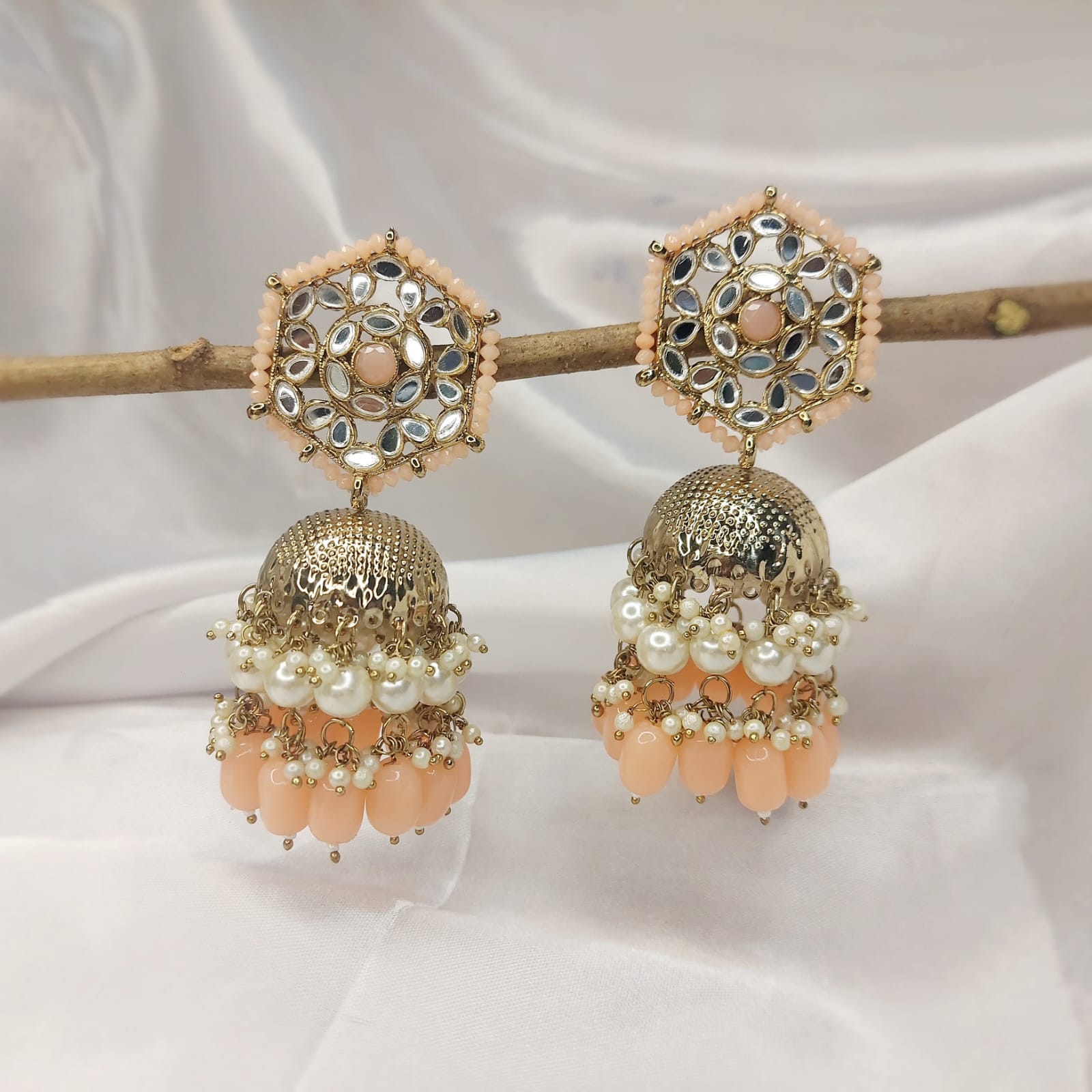 MirrorJhumkalightCoral