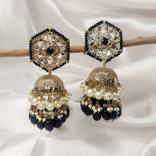 MirrorJhumkalightBlack