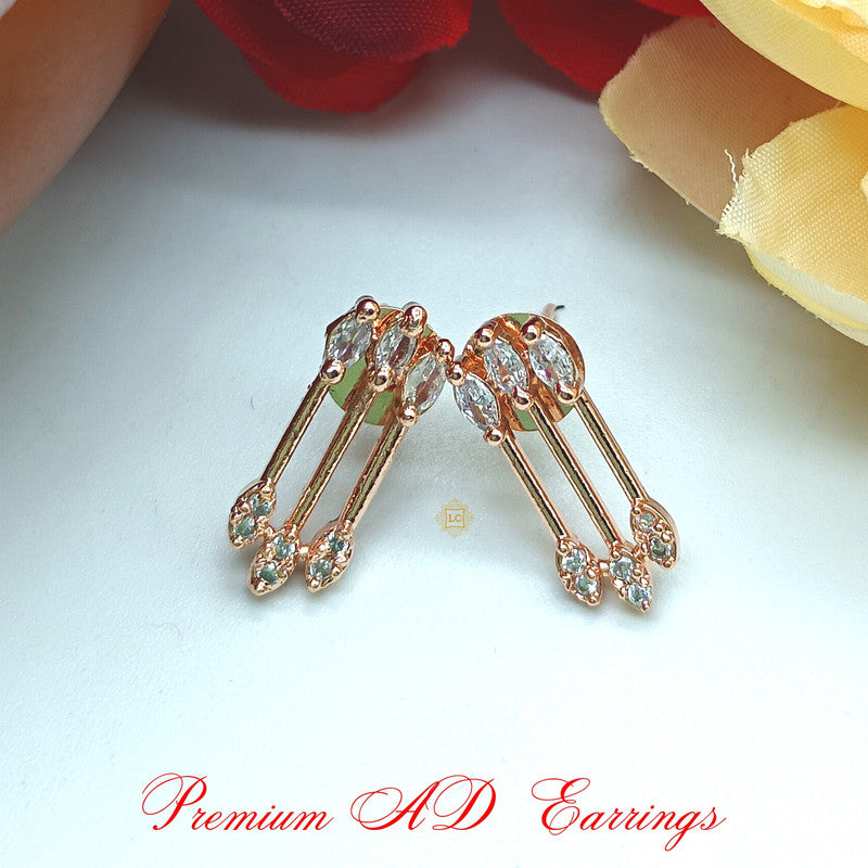 American Diamond Jewellery Set With Earrings.