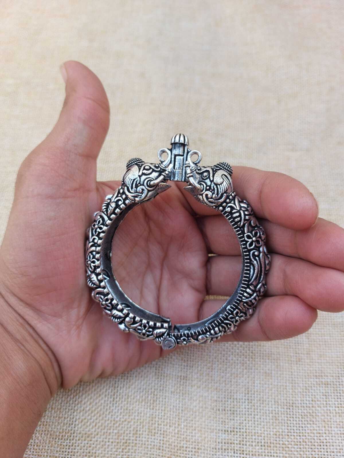 Oxidised Openable Bangles