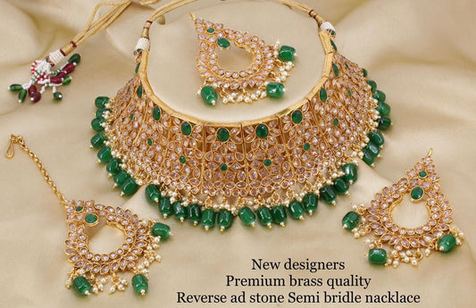 Reverse AD choker necklace