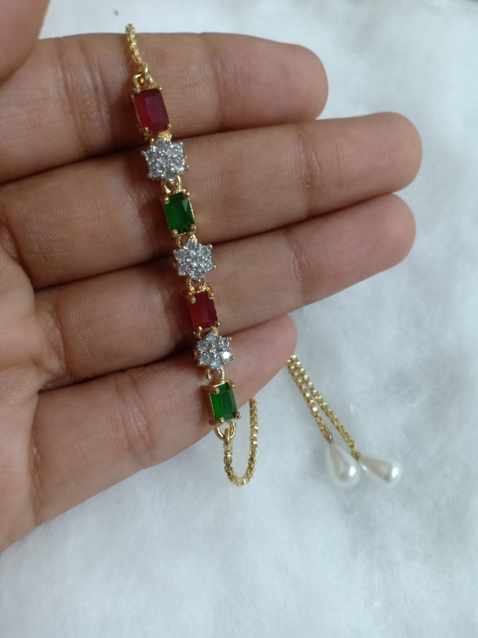 CZ Gems Adorned Bracelet