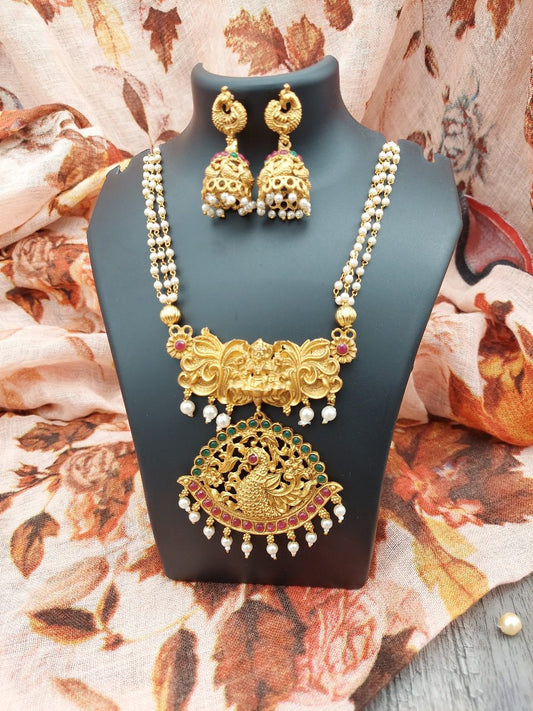 Temple Jewelry Inspired pendant Set