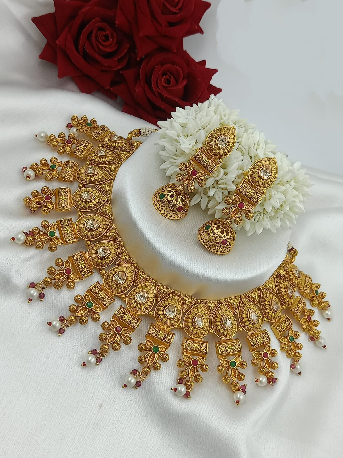 Pearl Gold Plated Choker