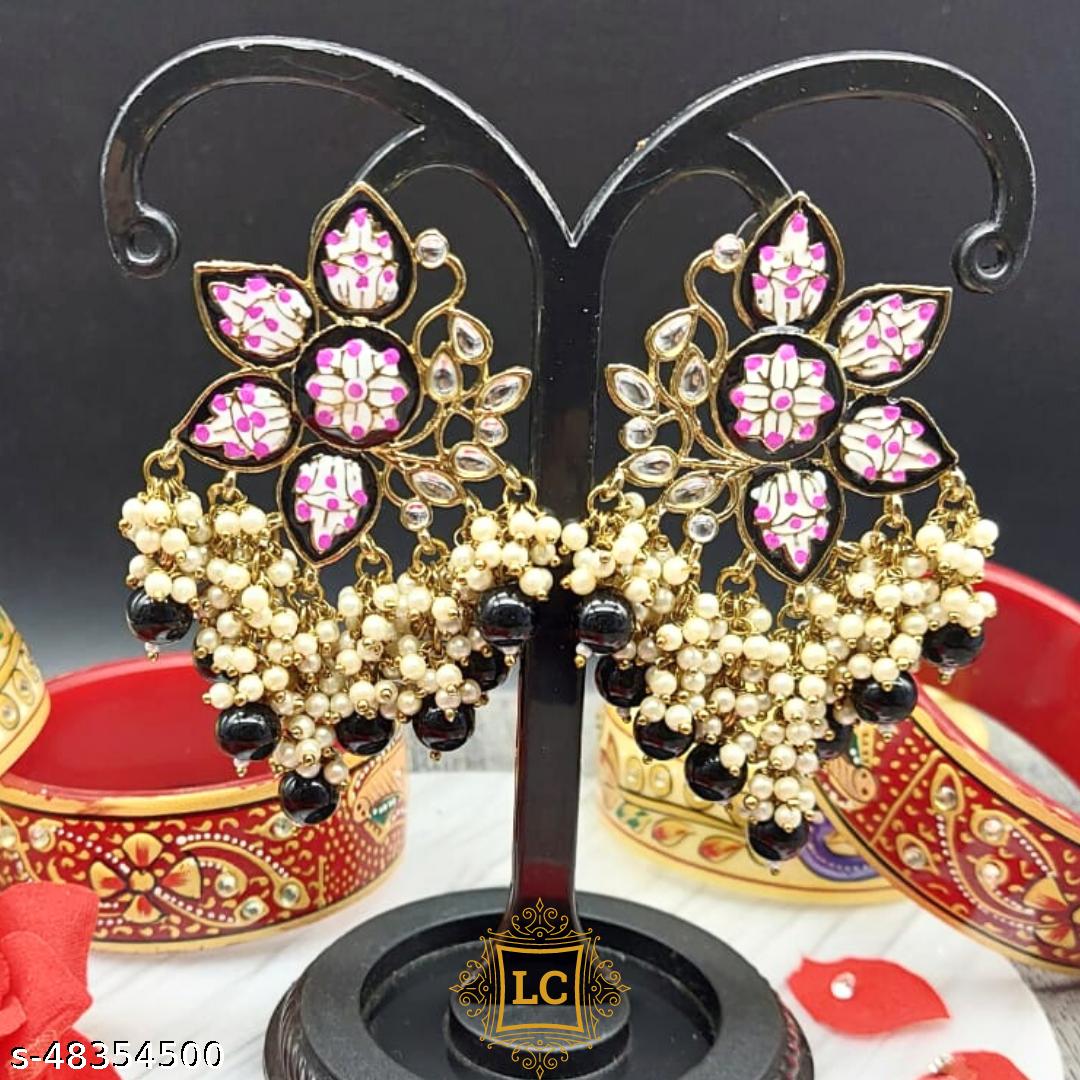 Lotus Hanging Jhumka