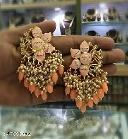 Lotus Hanging Jhumka