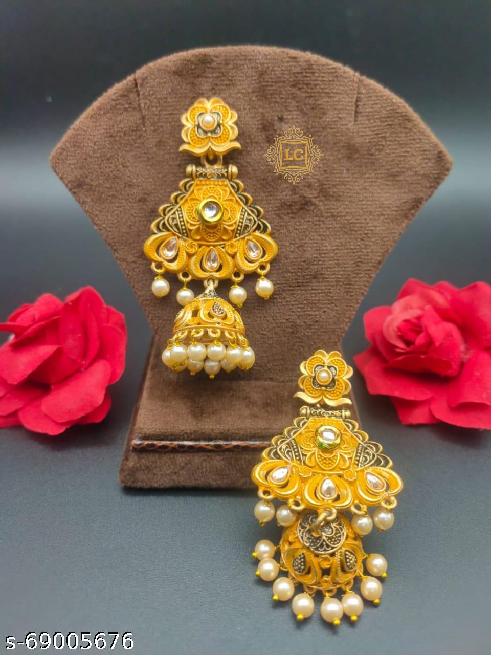 Traditional Jhumkas