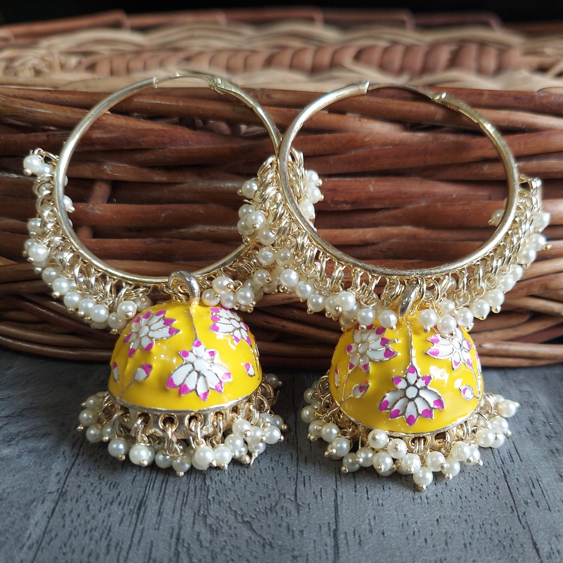Traditional Hoop Jhumka