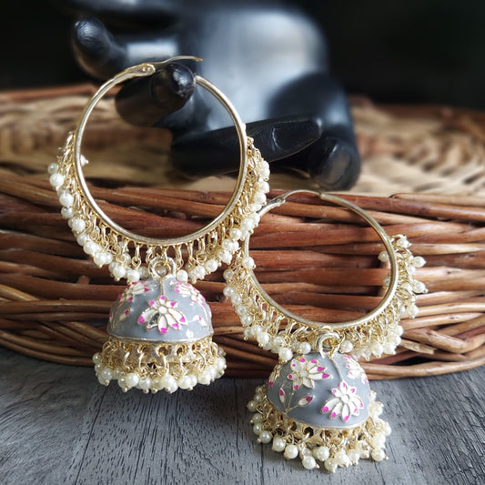 Traditional Hoop Jhumka