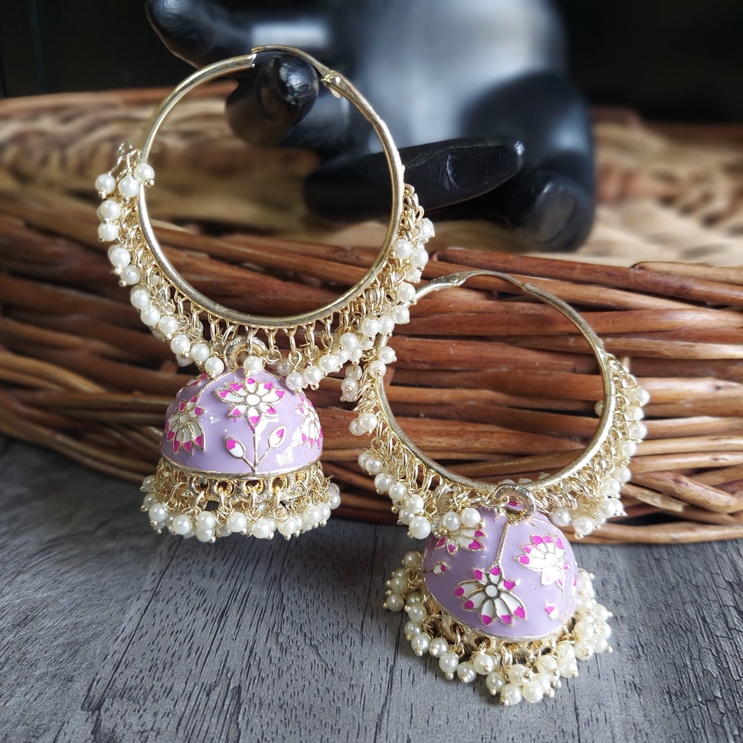 Traditional Hoop Jhumka