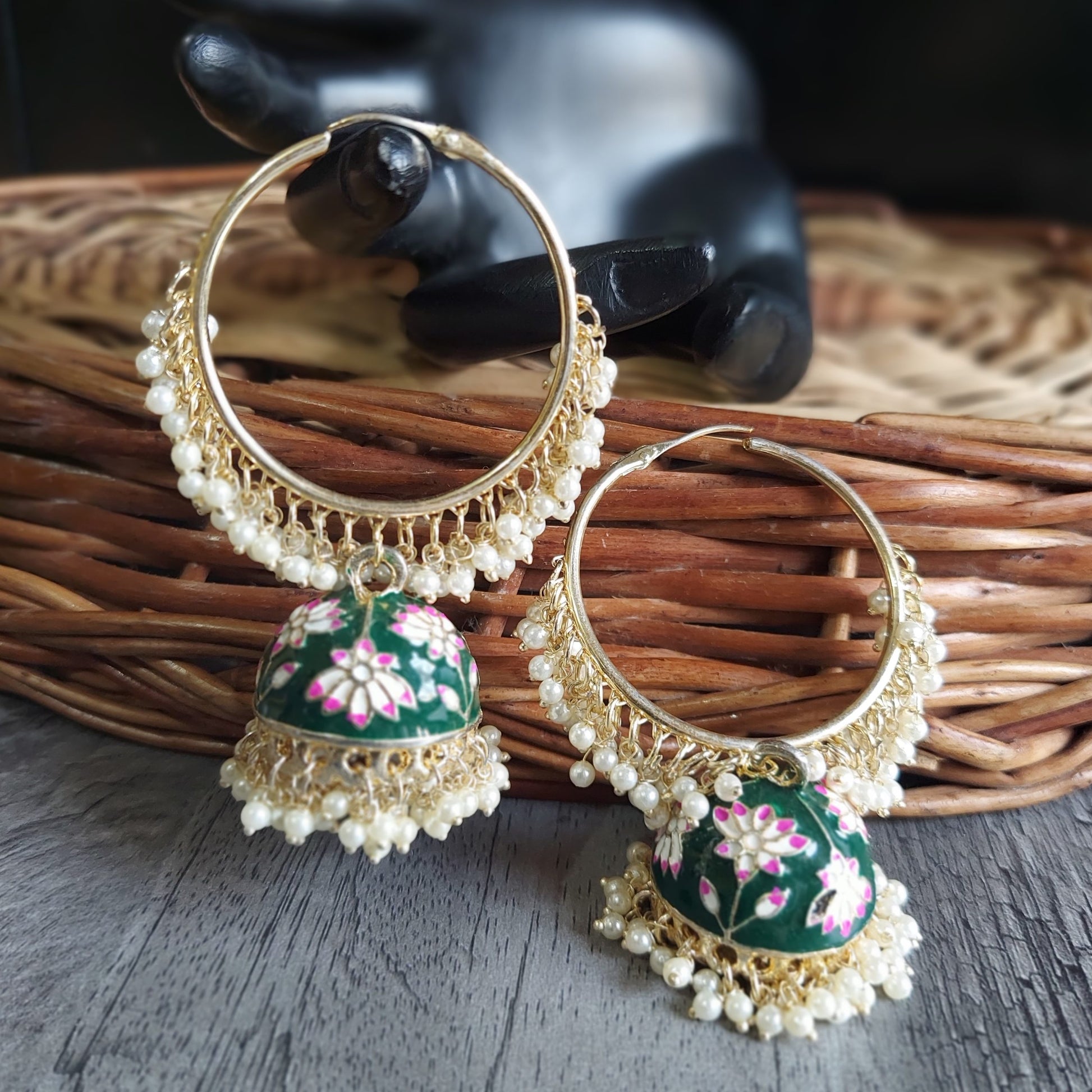 Traditional Hoop Jhumka