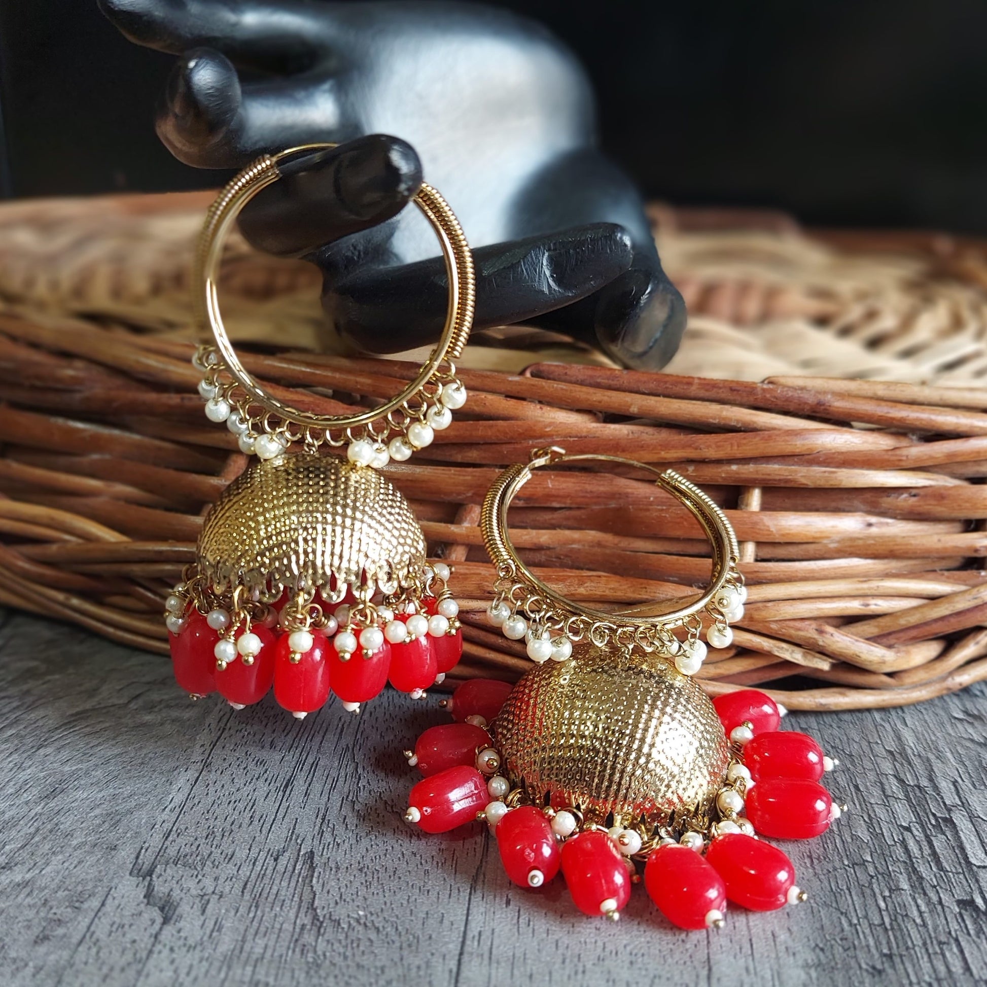 Traditional Hoop Jhumka