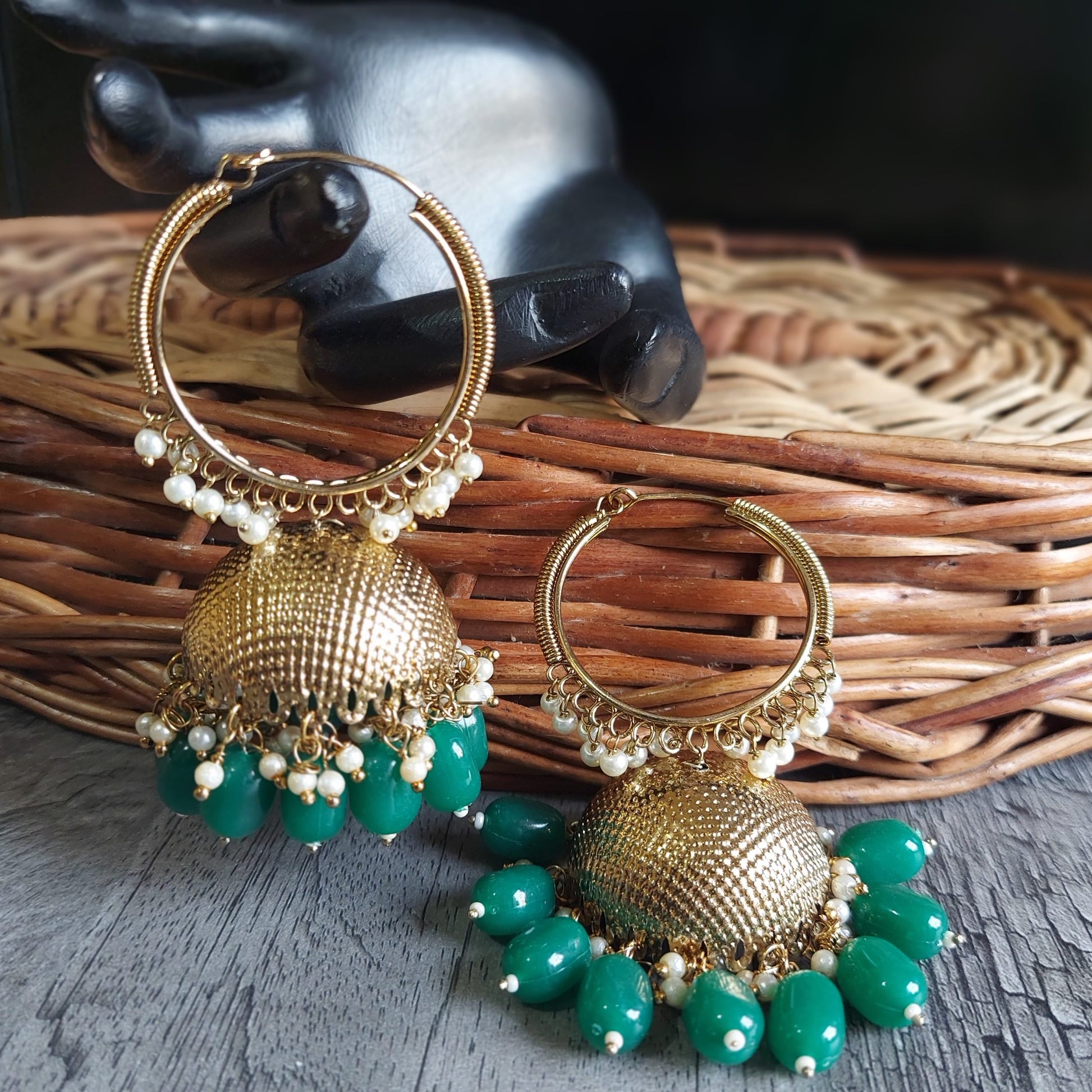 Traditional Hoop Jhumka