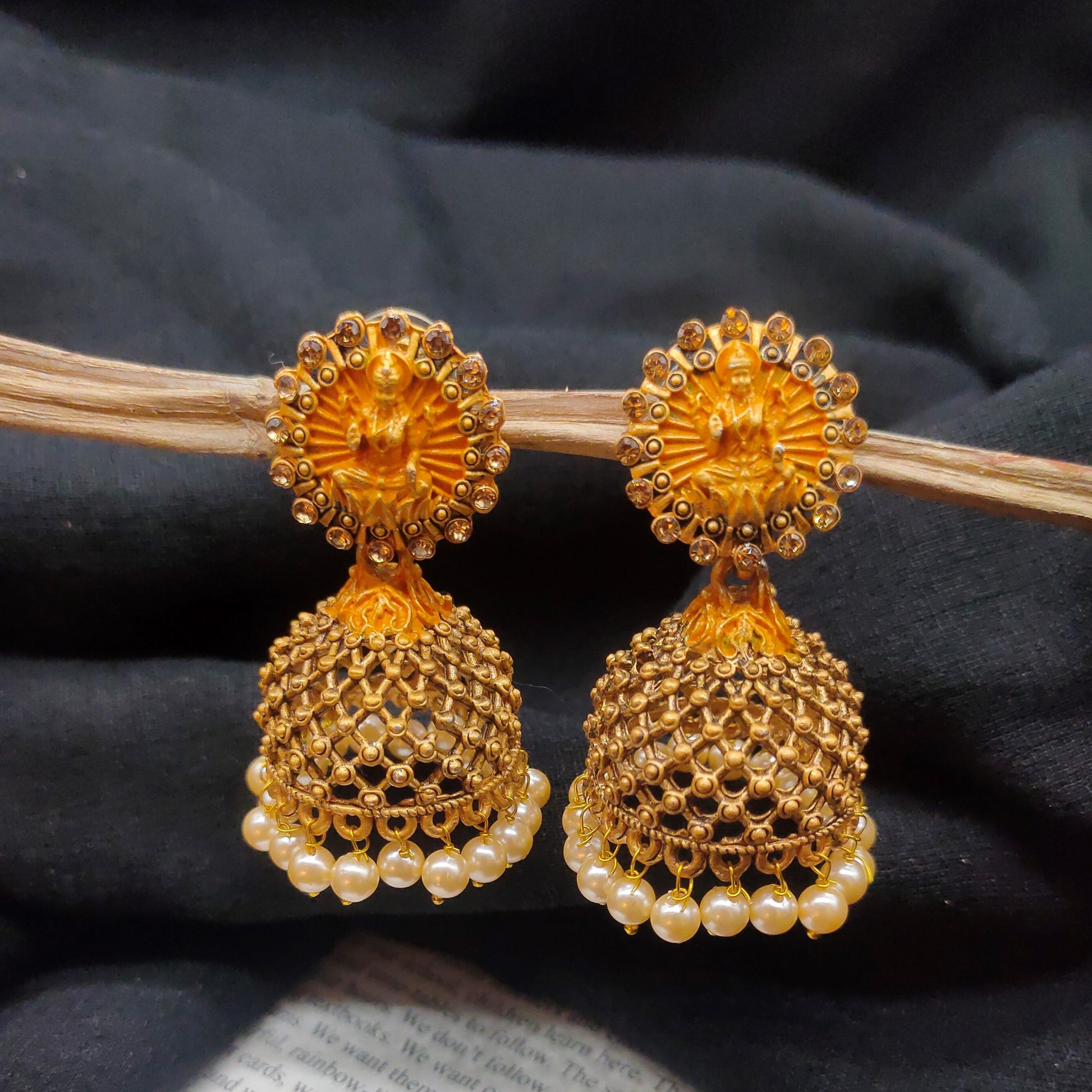 Ethnic Temple Earrings