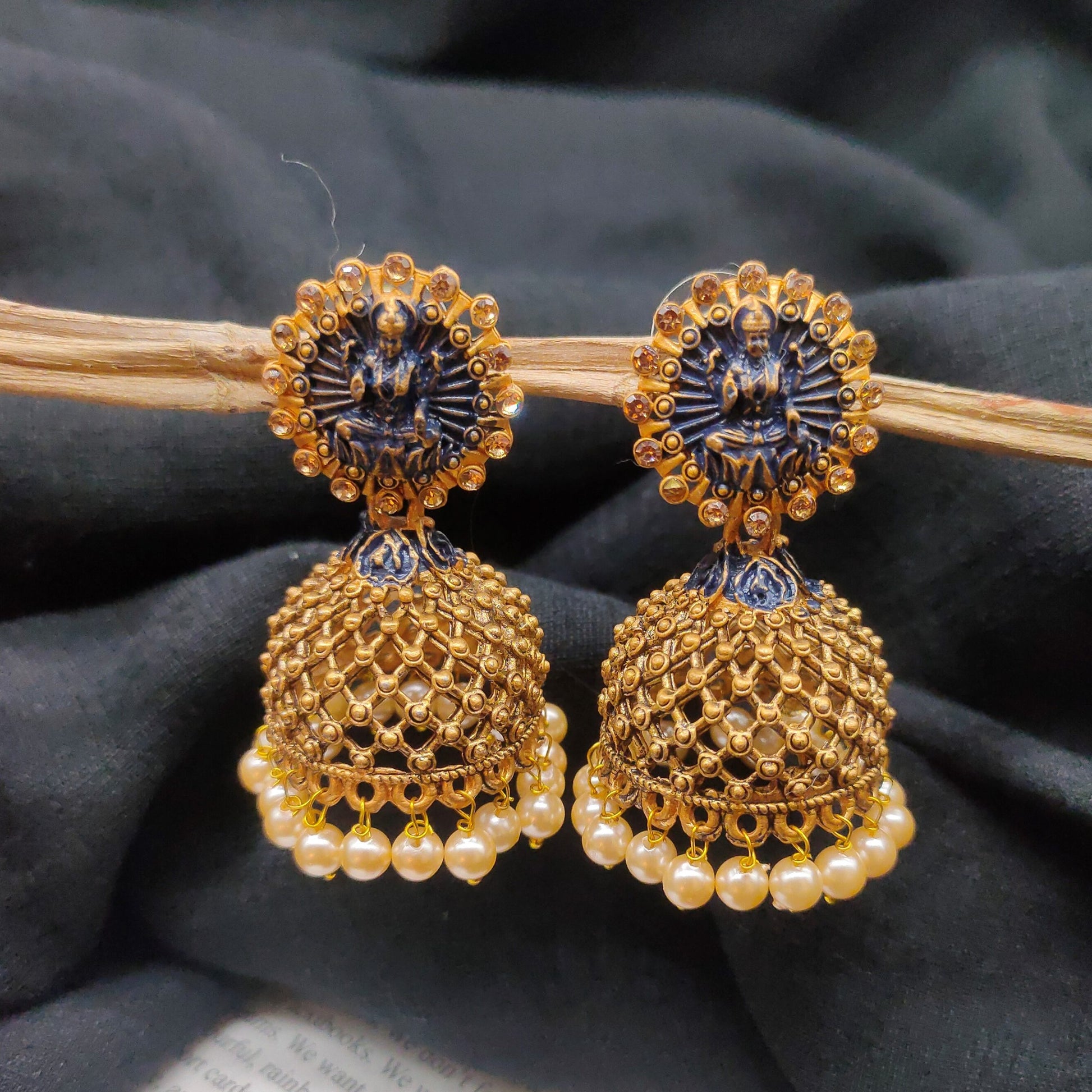 Ethnic Temple Earrings