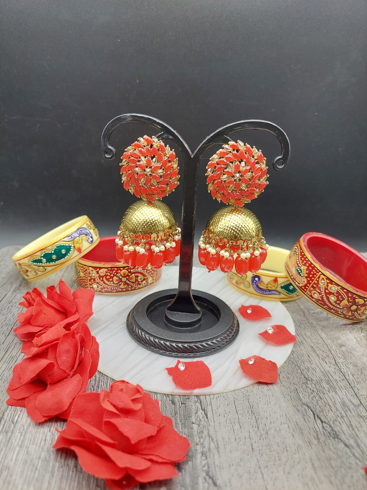 Bollywood Style Jhumkas Fashion earrings for Women