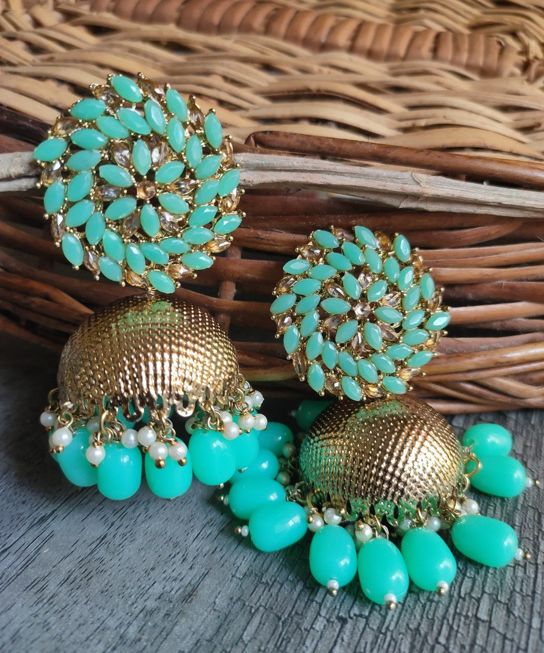 Bollywood Style Jhumkas
