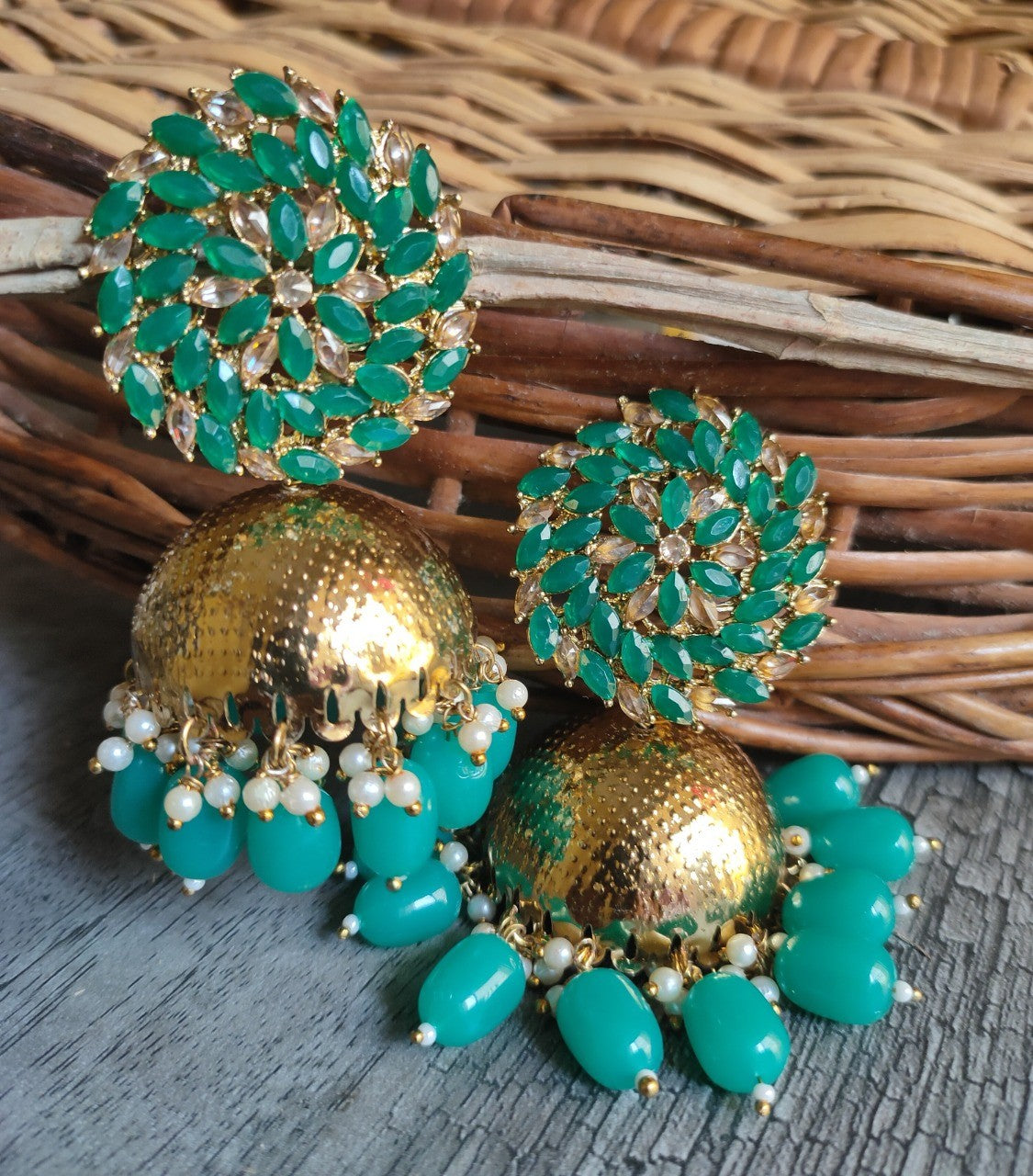 Bollywood Style Jhumkas