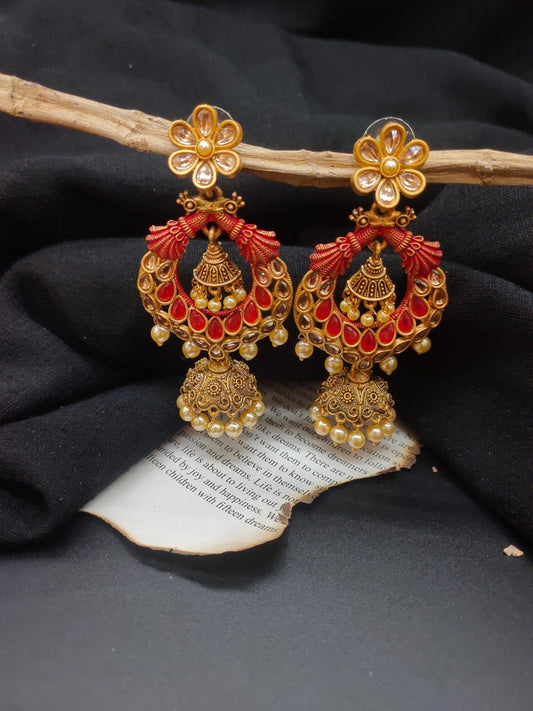 Traditional Jhumka Dangler