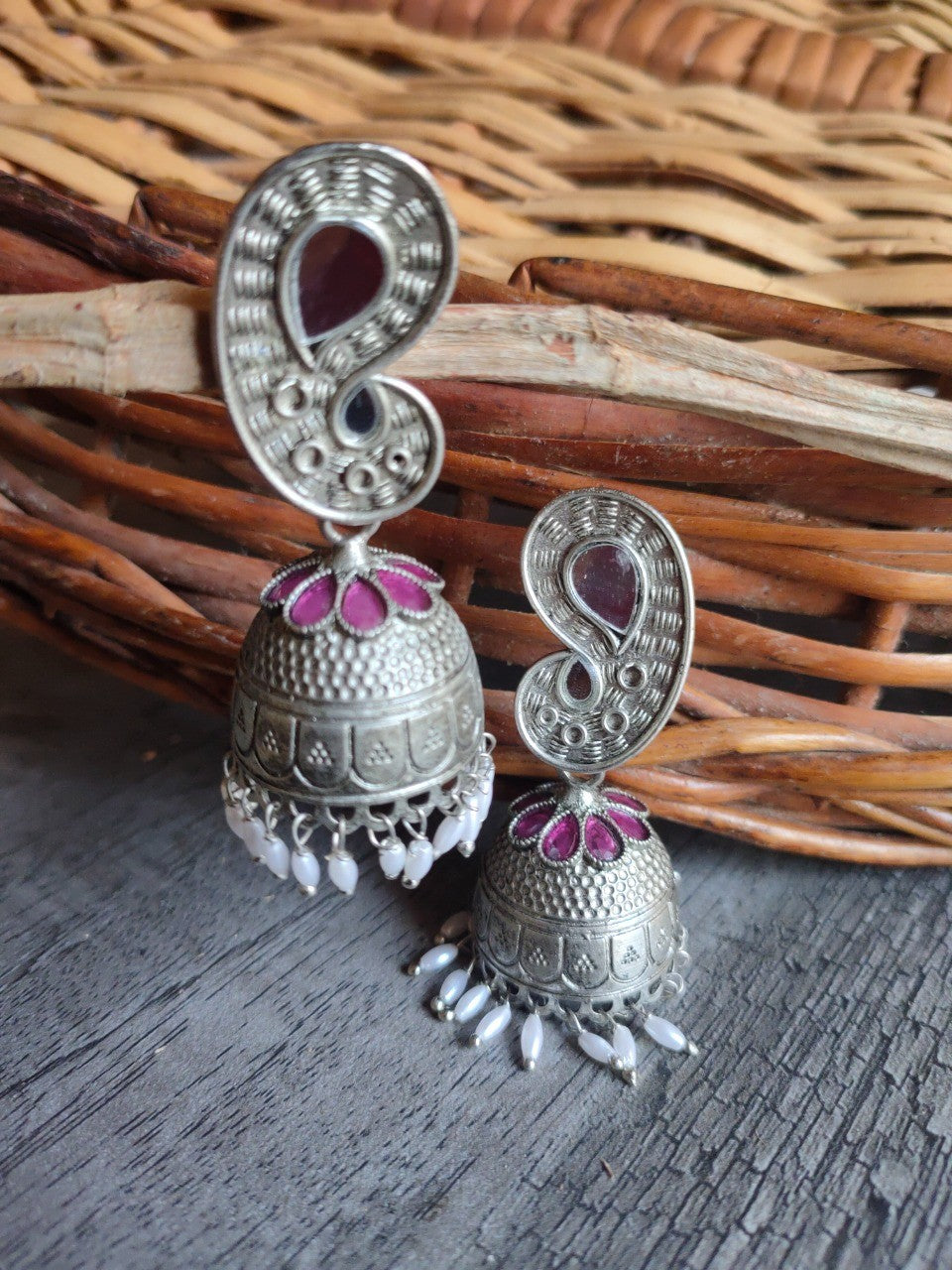 Oxidised Trendy Jhumkas