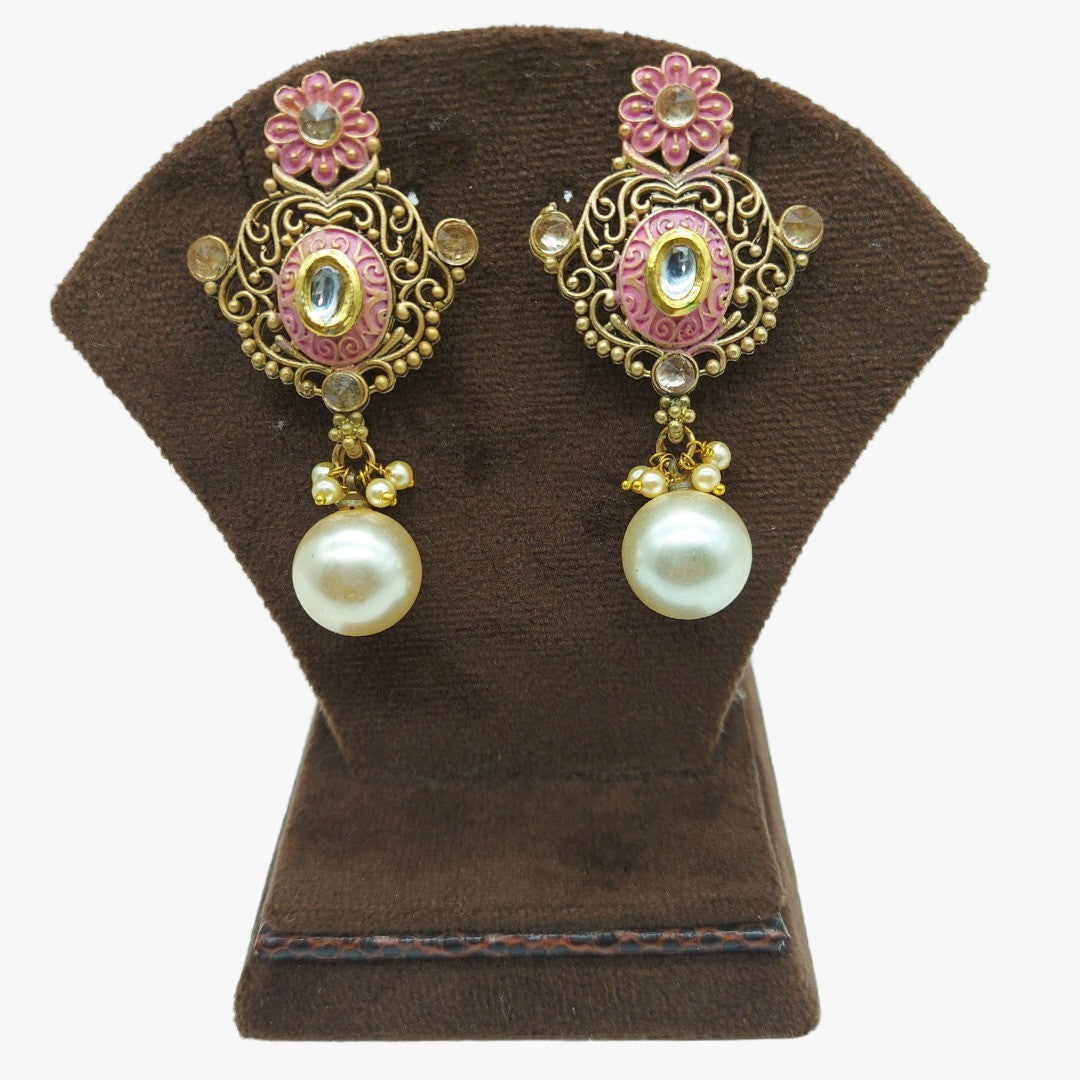 Latest Design Kundan Earrings