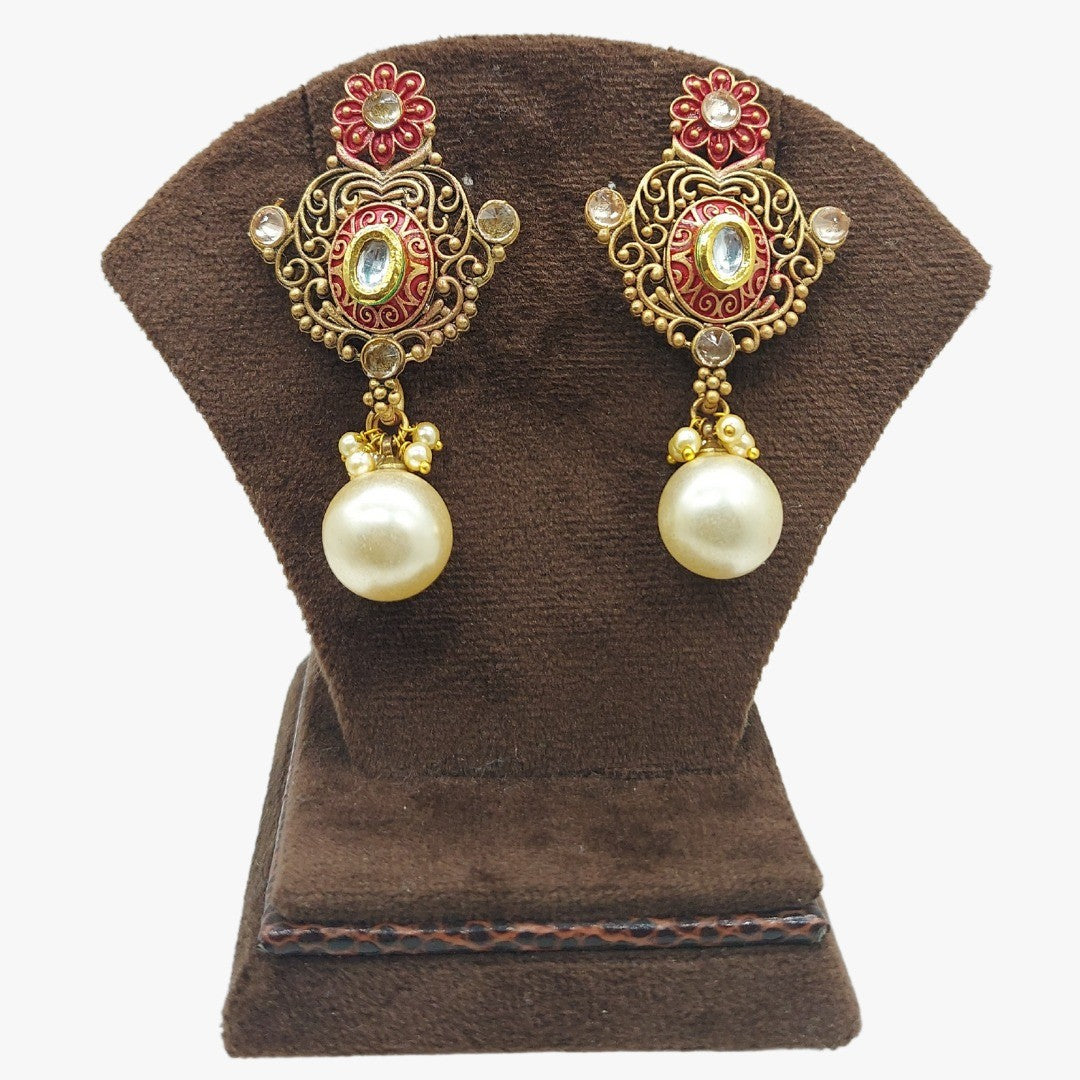Latest Design Kundan Earrings