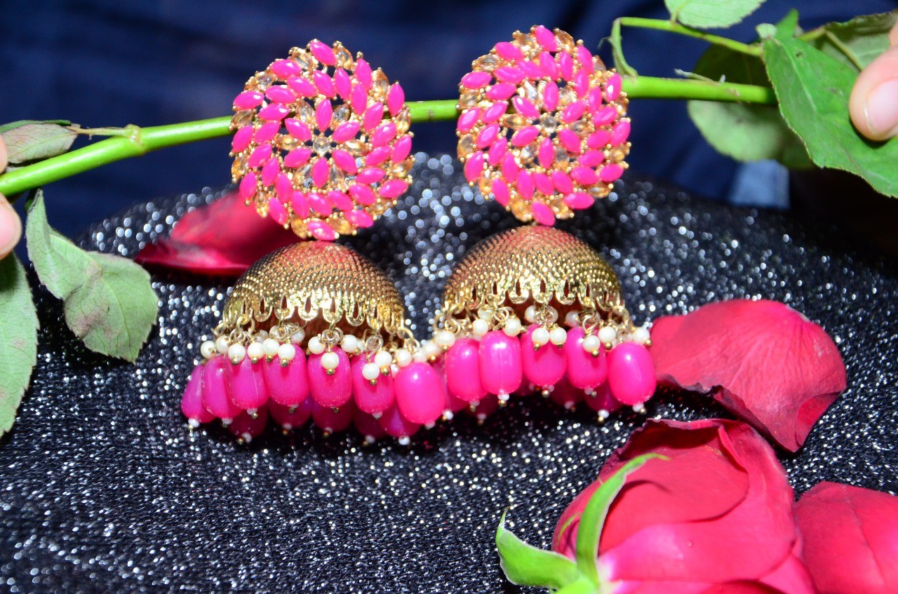 Bollywood Style Jhumkas Fashion earrings for Women