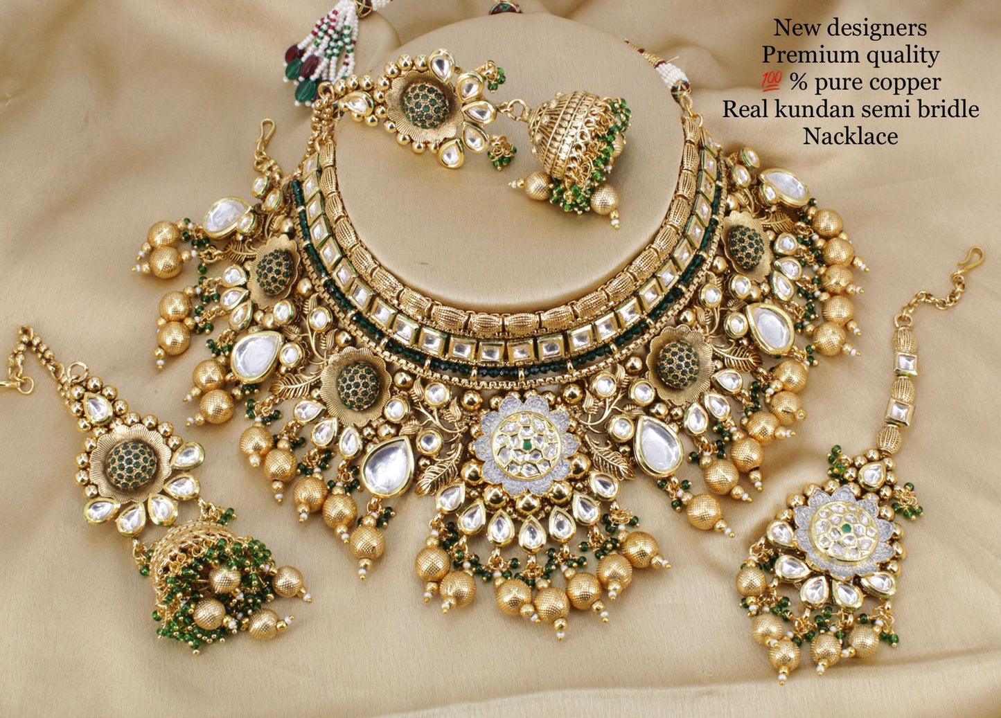 Traditional Kundan Bridal Choker set