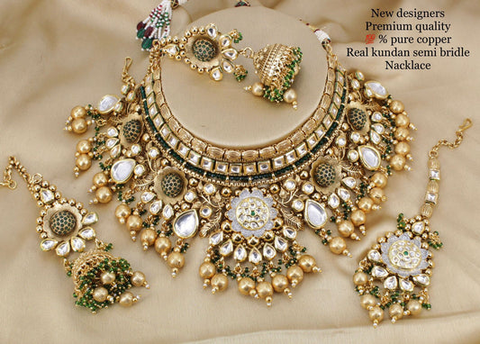Traditional Kundan Bridal Choker set