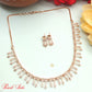 American Diamond Jewellery Set With Earrings.