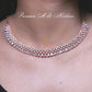 American Diamond Jewellery Set With Earrings.