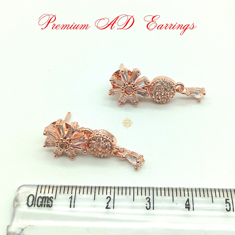 American Diamond Jewellery Set With Earrings.