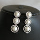 American Diamond Jewellery Set With Earrings.