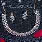 American Diamond Jewellery Set With Earrings.