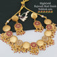 Rajwada Style Traditional Matt Finished High Gold Plated Bridal Traditional Jewellery