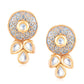 Elegant Kundan & Pearls Choker Necklace Set with Matching Earrings