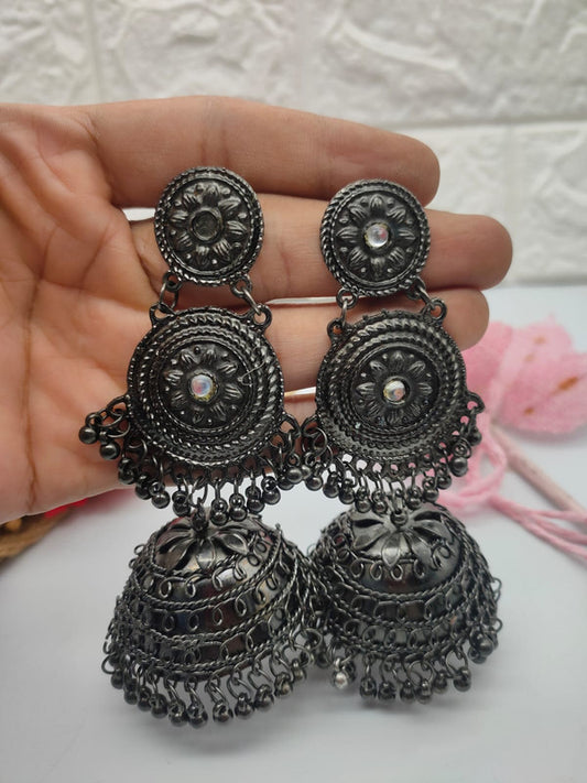 Oxidized Earrings: Perfect Gift for Her