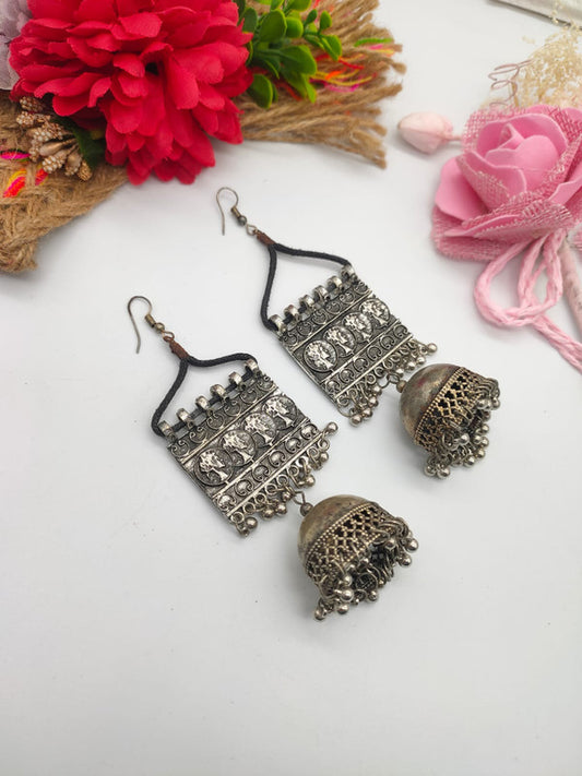 Oxidized Earrings Set: Perfect Gift for Her