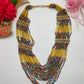 Exquisite Raanihaar Crystal Necklace Set - Perfect Gift for Her!
