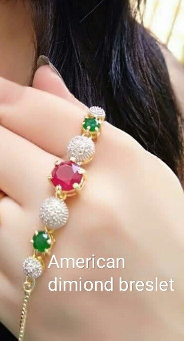 CZ Gems Adorned Bracelet