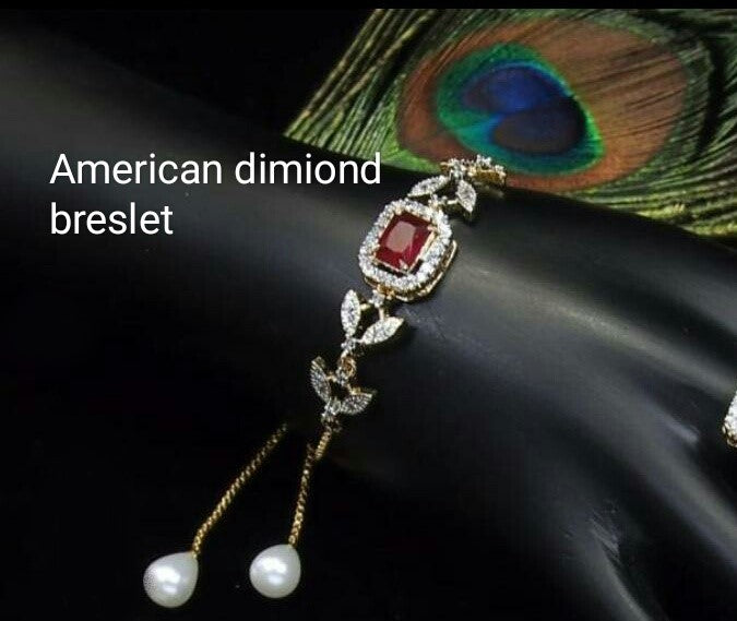CZ Gems Adorned Bracelet