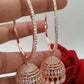 Shining Diva Fashion Latest Crystal Diamonds Earrings For Women and Girls