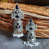 Oxidised Small Jhumka Earrings