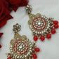 Designer Kundan Earrings for Womens And Girls