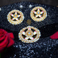 Meenakari & Beads Choker Necklace Set with Earrings