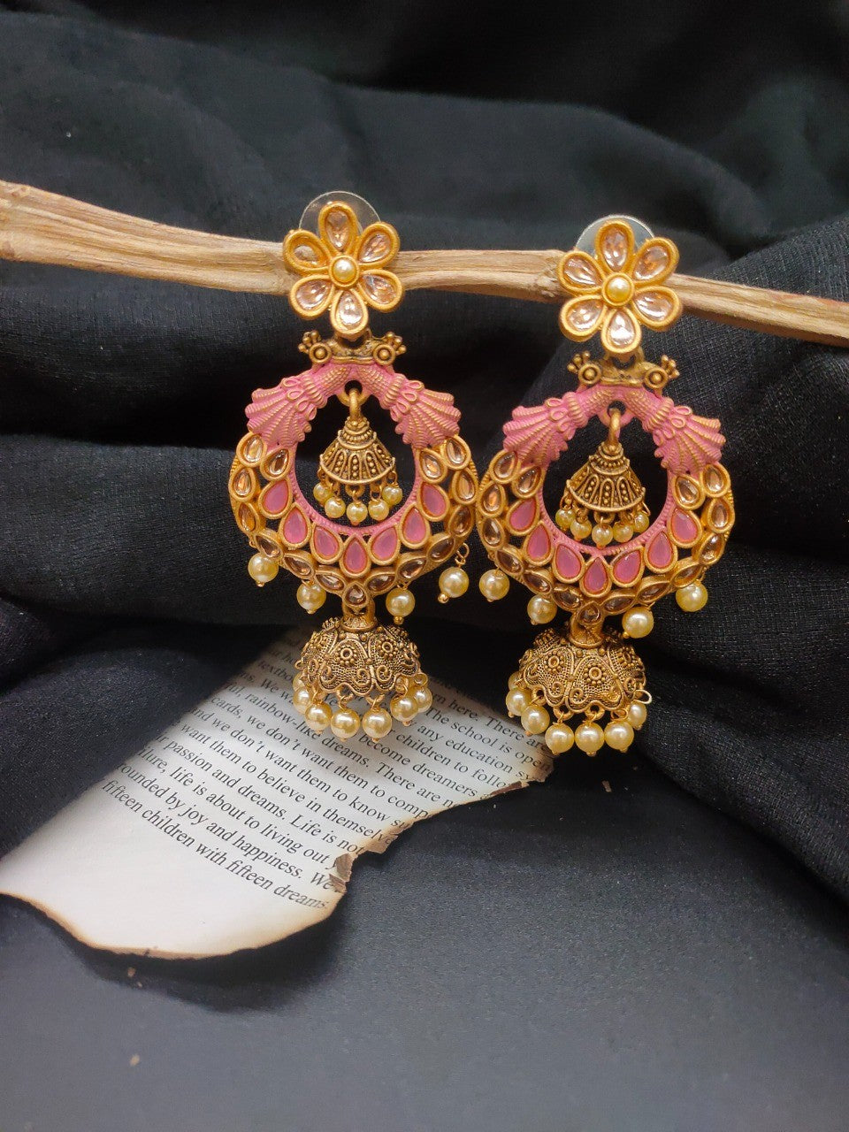 Traditional Jhumka Dangler
