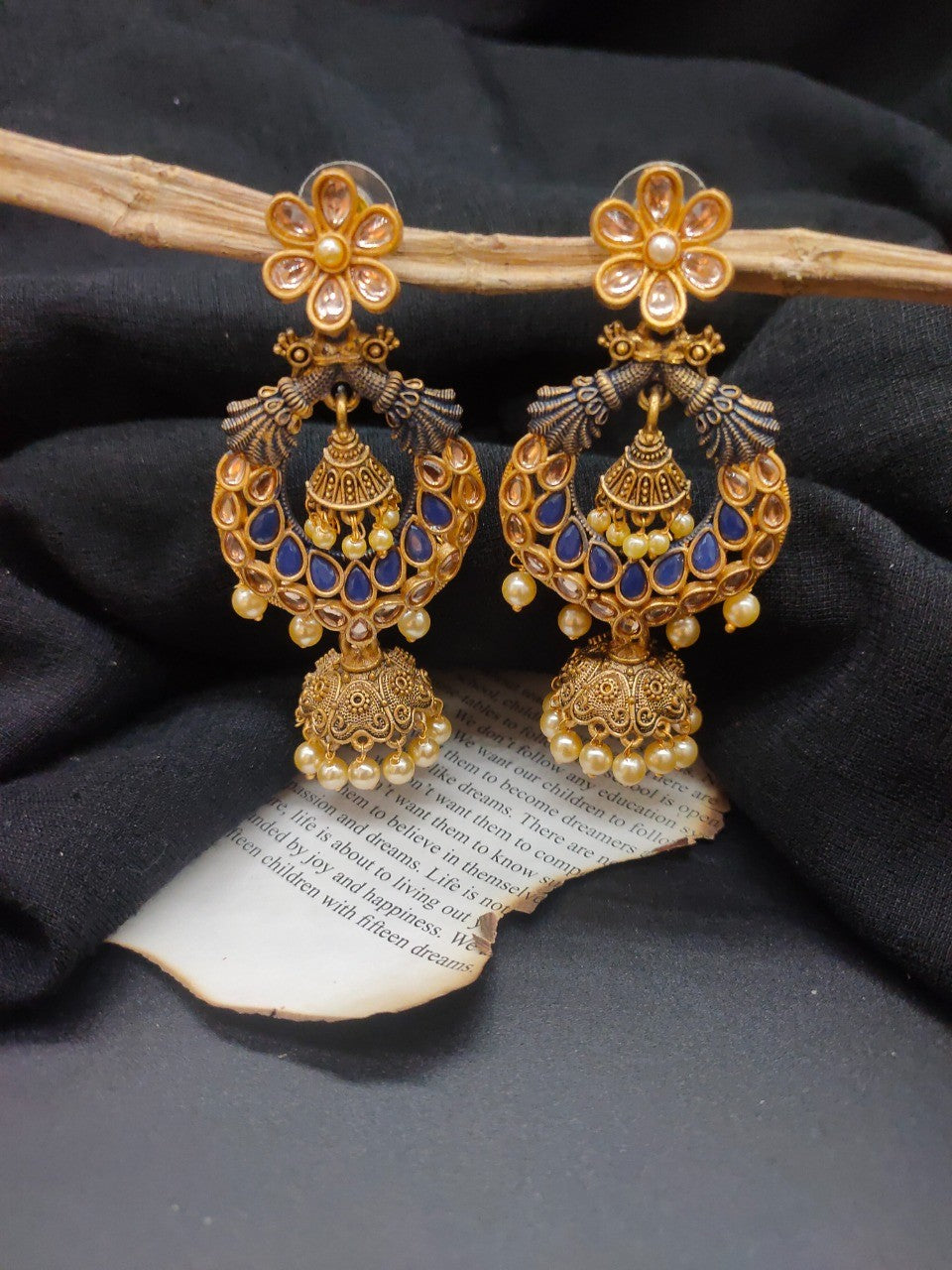 Traditional Jhumka Dangler