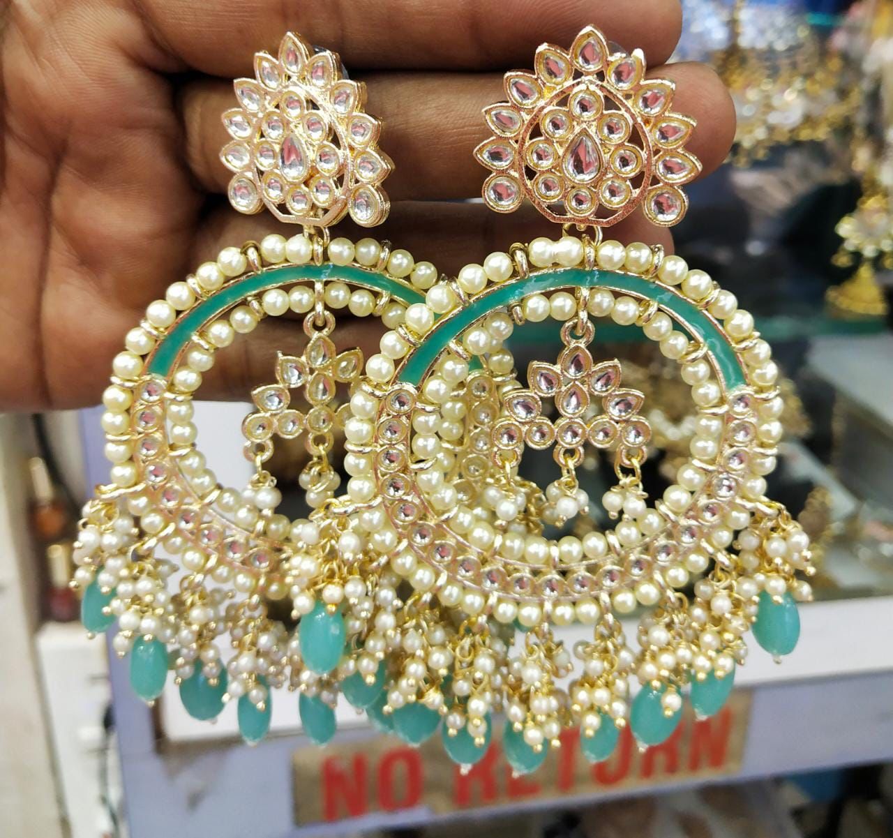 TurquoiseChandbali